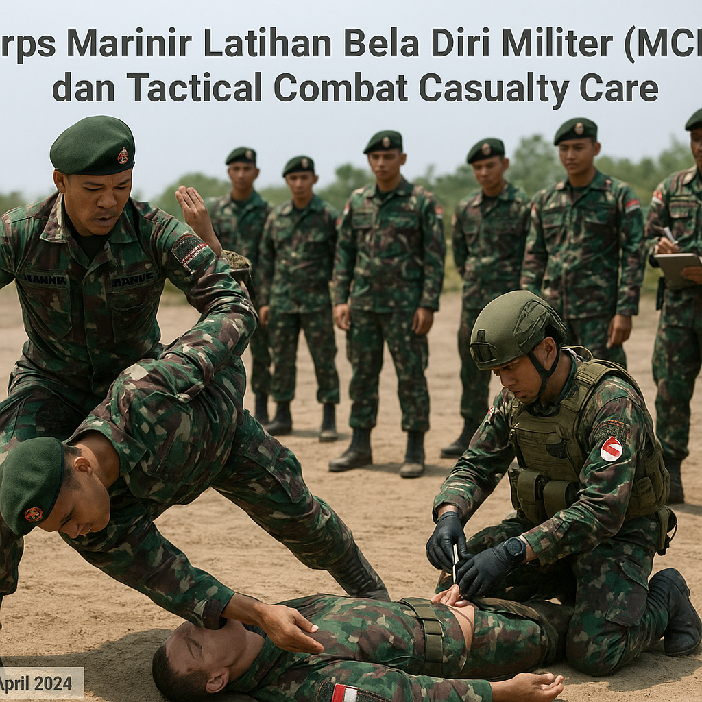 Korps Marinir Latihan Bela Diri Militer (MCMAP) dan Tactical Combat Casualty Care