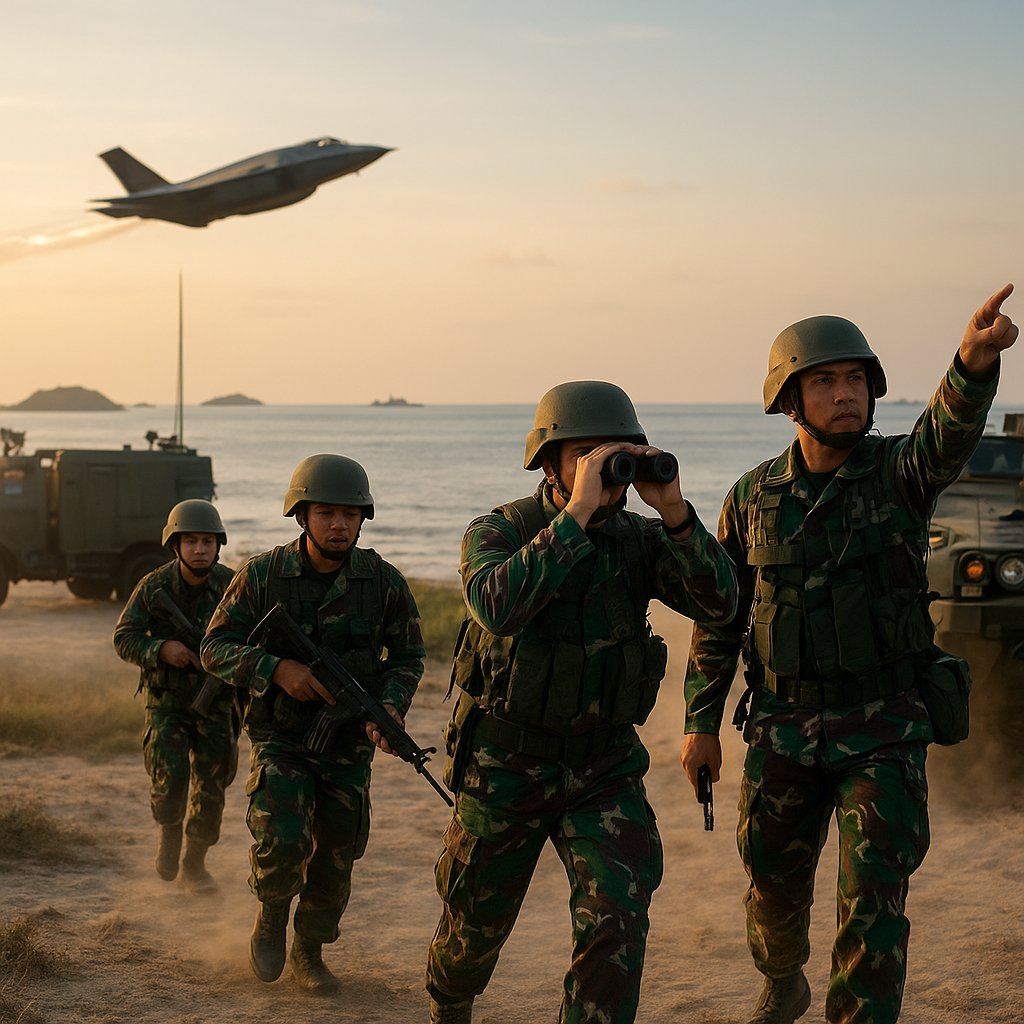 Penerapan Doktrin AirLand Battle dalam Latihan Gabungan TNI AU dan AD di Natuna