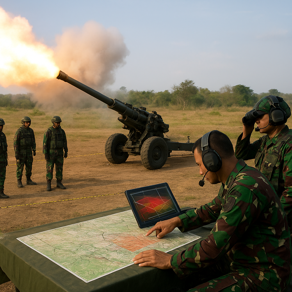 Penerapan Doktrin ‘Kill Box’ dalam Latihan Tembak Artileri TNI AD di Baturaja