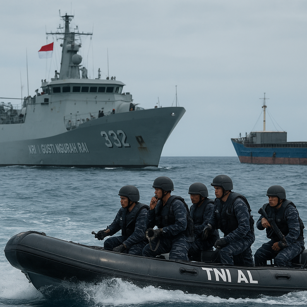 Orruda 2026: KRI I Gusti Ngurah Rai-332 dan Pasukan TNI AL Masih dalam Perjalanan ke Vladivostok