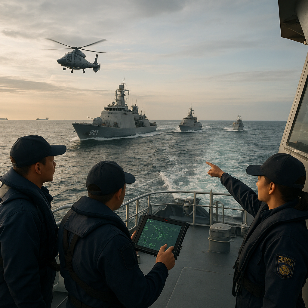 Patkor Indosin-26 Digeber: TNI AL Perkuat Sinergi di Jalur Laut Paling Sibuk Dunia