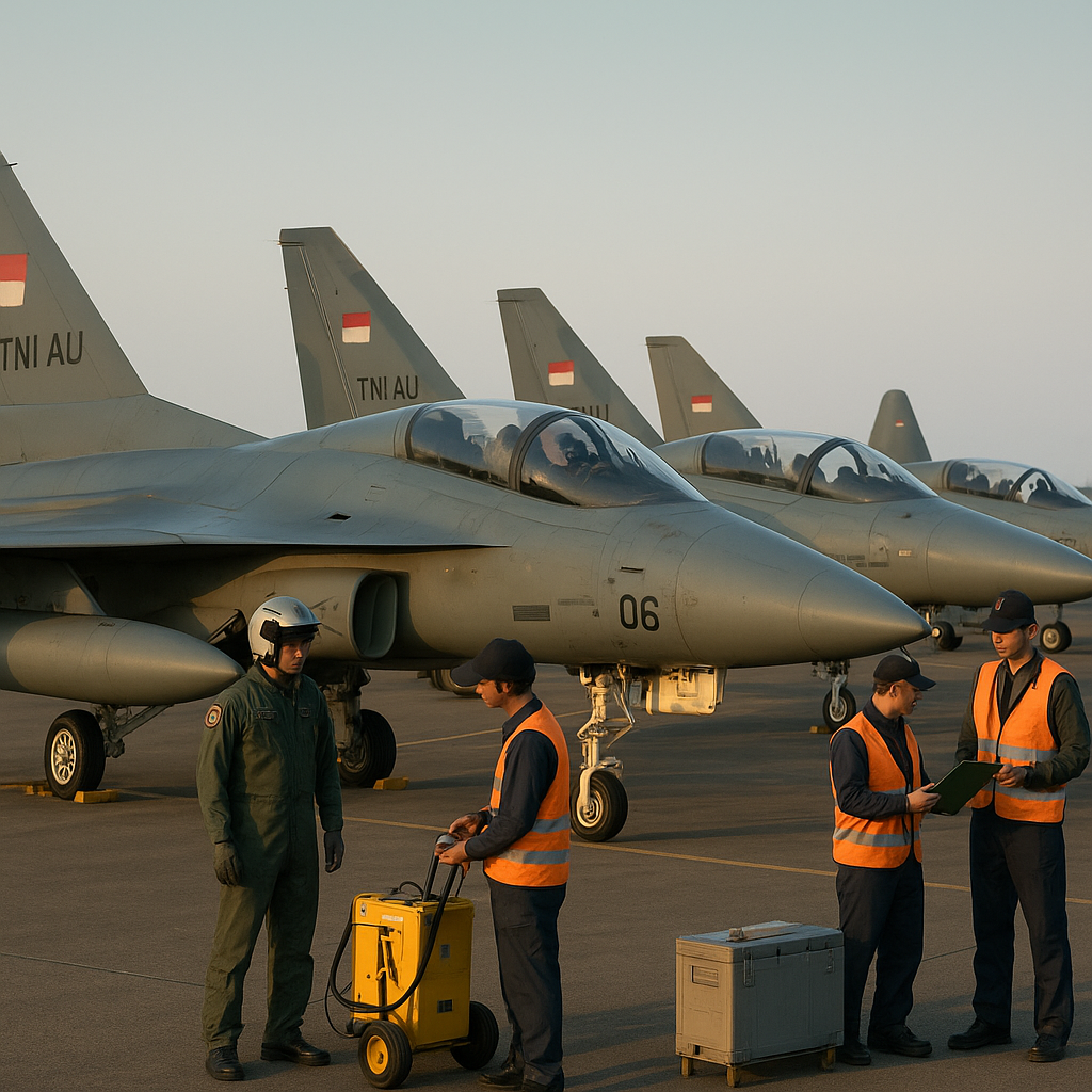 TNI AU Kirim 4 Pesawat T-50i Golden Eagle ke Latihan Pitch Black 2026 Australia