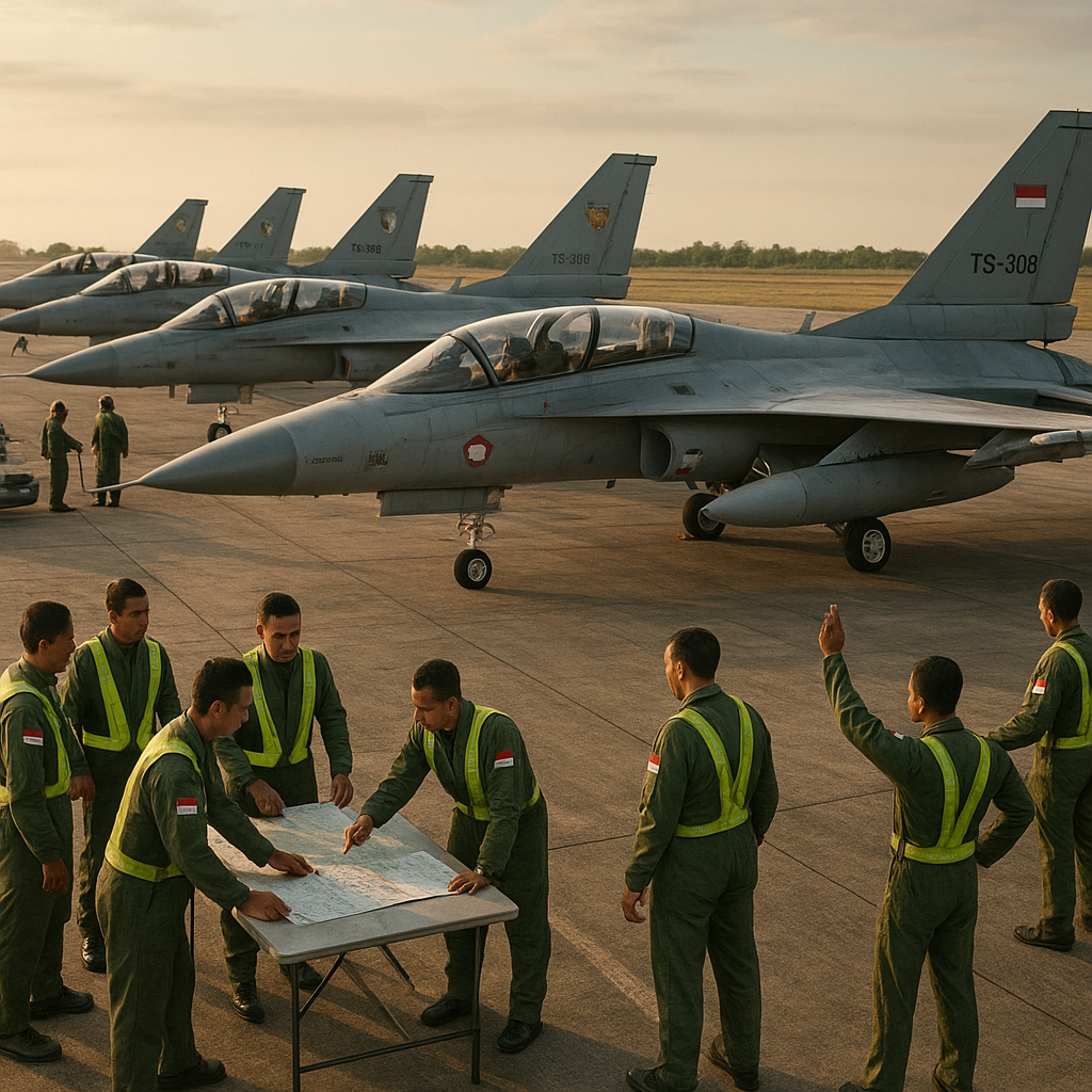 Menuju Darwin, 5 Pesawat T-50i TNI AU Siap Ikuti Latihan Multinasional Pitch Black 2026