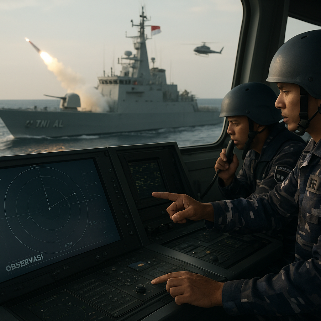 Simulasi Penangkalan Rudal oleh KRI Sultan Hasanuddin, Analisis Prosedur Aksi Reaksi