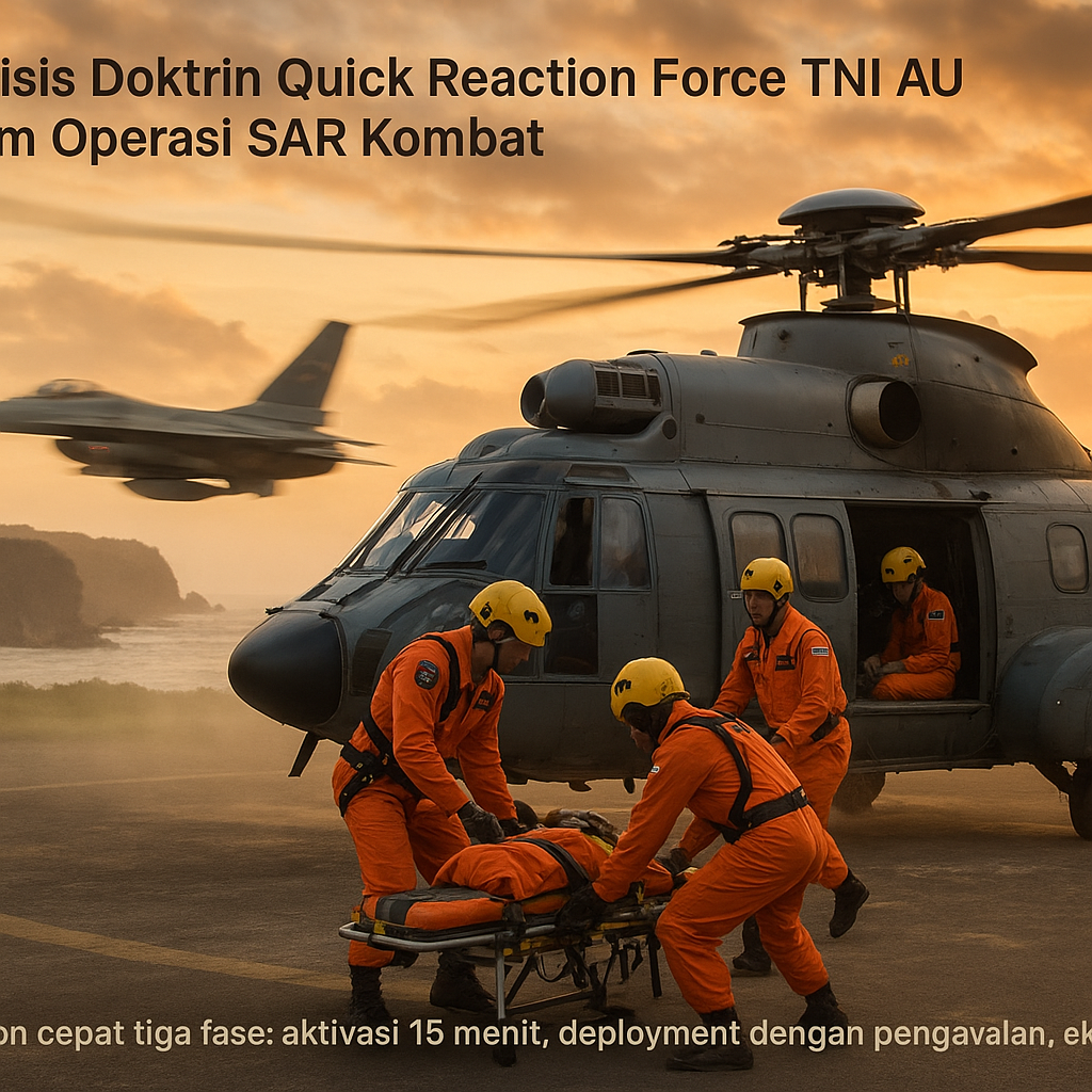 Analisis Doktrin Quick Reaction Force TNI AU dalam Operasi SAR Kombat