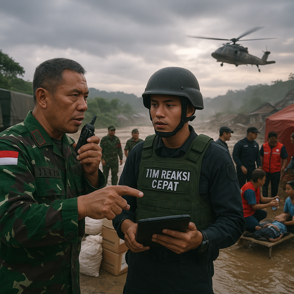 Doktrin dan Prosedur Tanggap Darurat Bencana (TNI Manunggal Membangun) untuk Operasi Bantuan Kemanusiaan