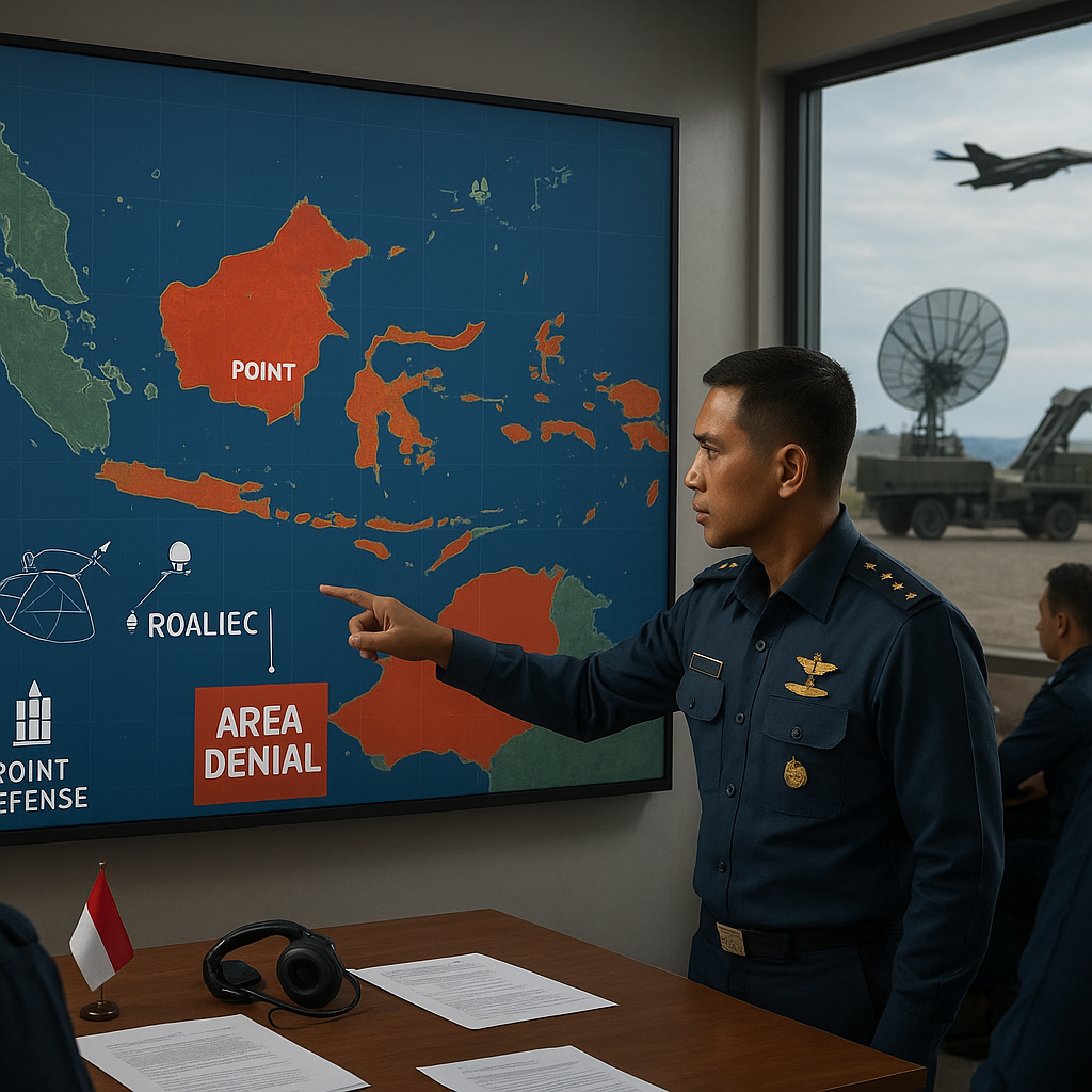 Analisis Doktrin Tempur Udara TNI AU: Pergeseran dari Point Defense ke Area Denial