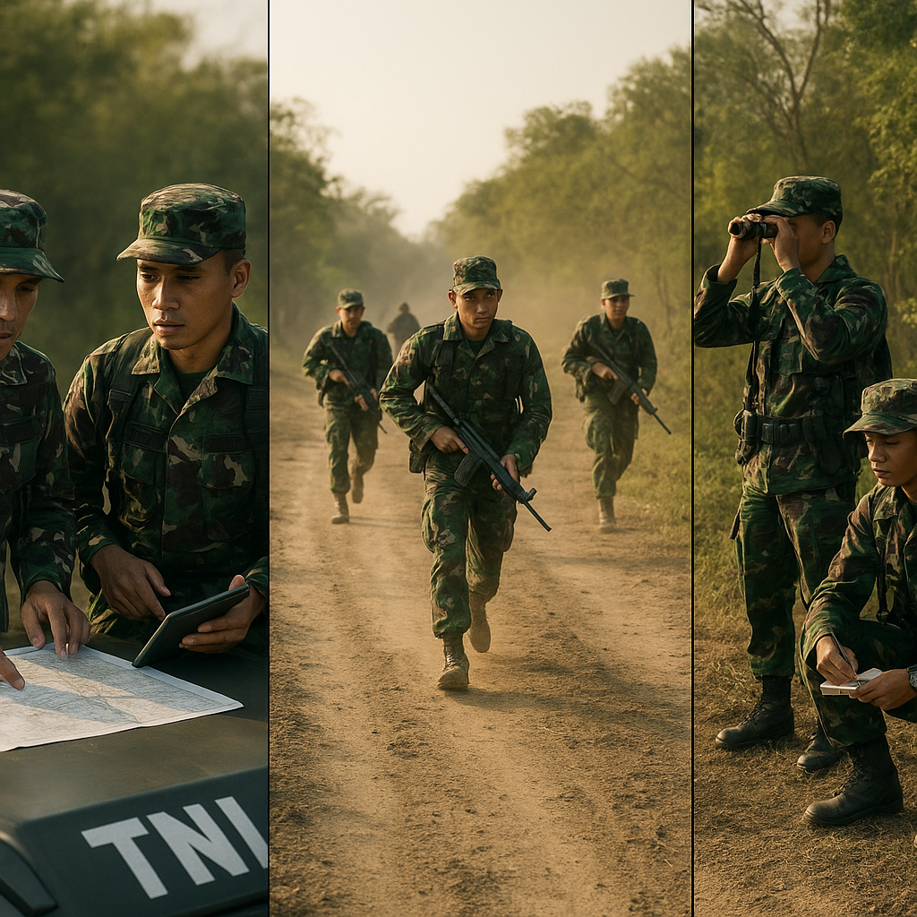 Bedah Taktik: Prosedur Standar Operasi Patroli Perbatasan Yonif Mekanis TNI AD