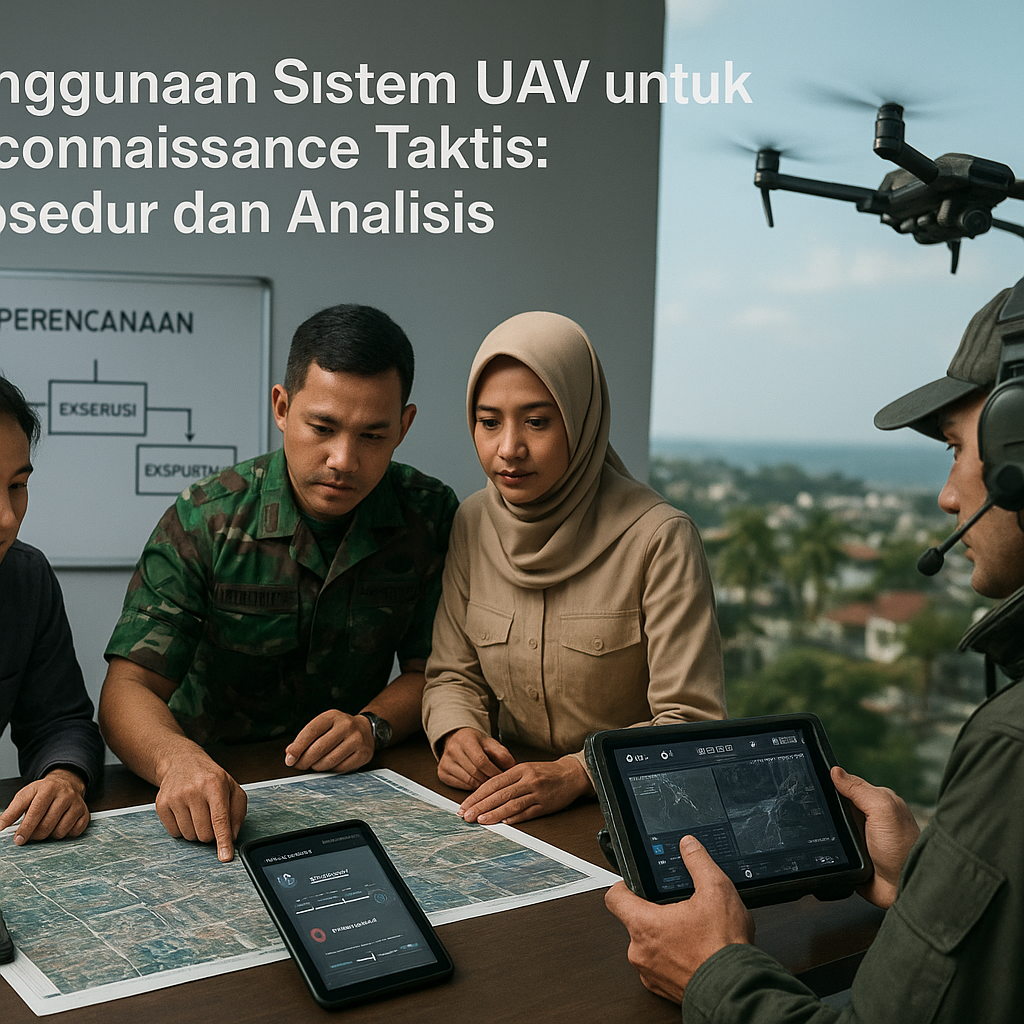 Penggunaan Sistem UAV untuk Reconnaissance Taktis: Prosedur dan Analisis