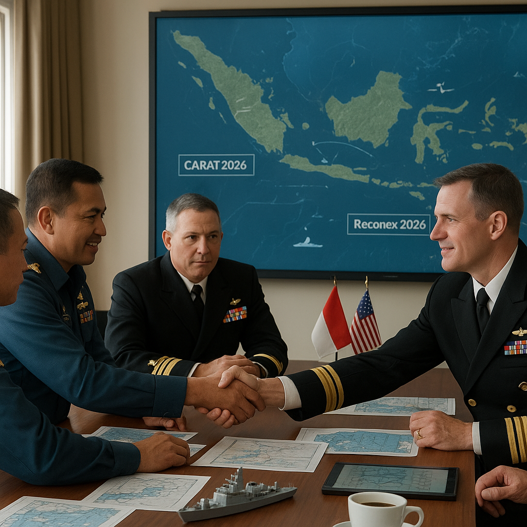 TNI AL Gandeng US Navy dan US Marines, Bahas Skenario Latihan Gabungan CARAT 2026