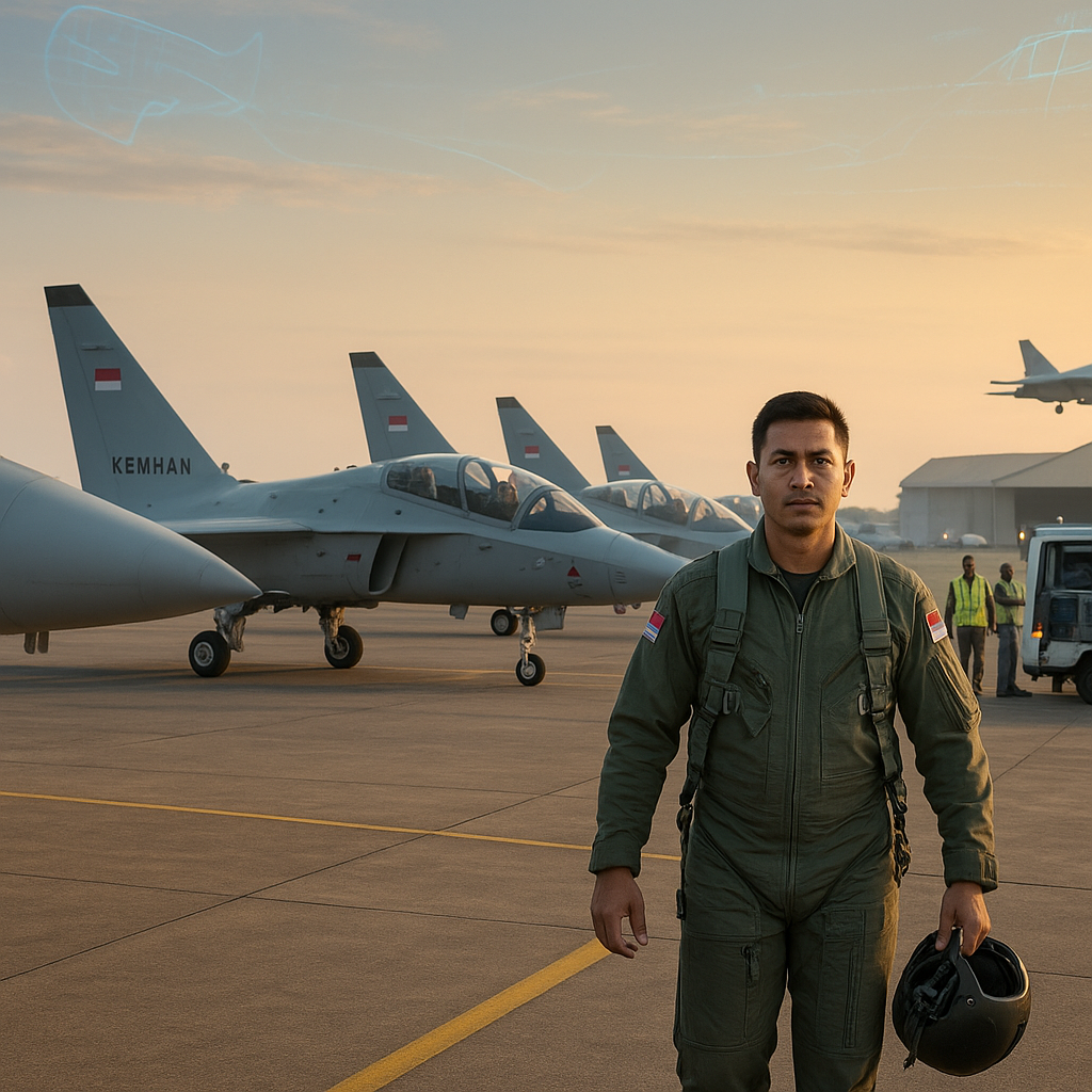Kemhan Boyong 12 Jet Tempur Italia untuk Latihan Pilot Tingkat Lanjut