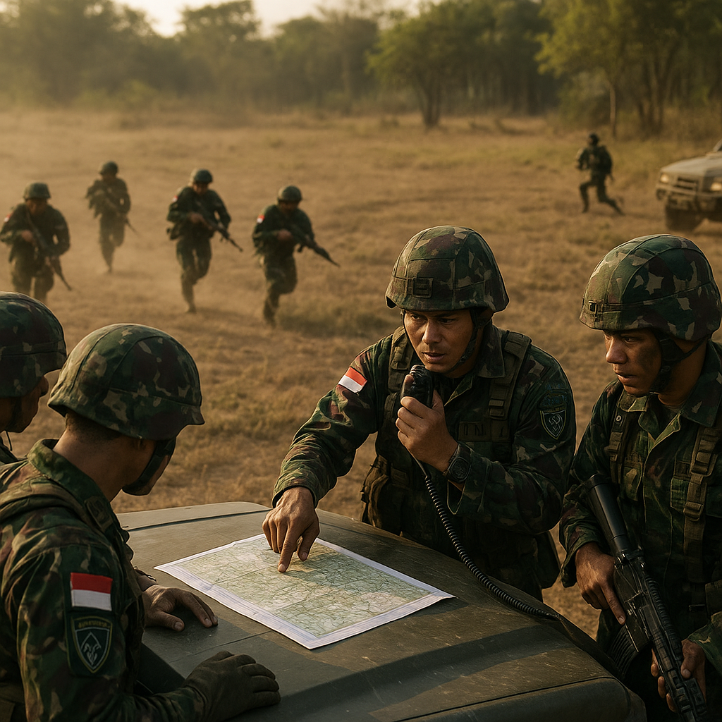 Prosedur Standar Operasi Tempur Darat dalam Latihan Tempur Raider TNI AD