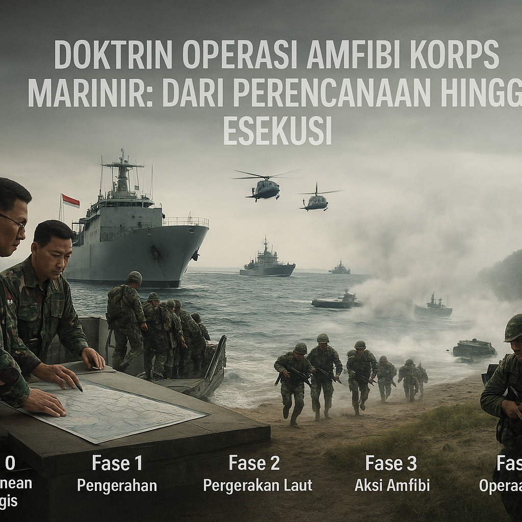 Doktrin Operasi Amfibi Korps Marinir: Dari Perencanaan hingga Esekusi
