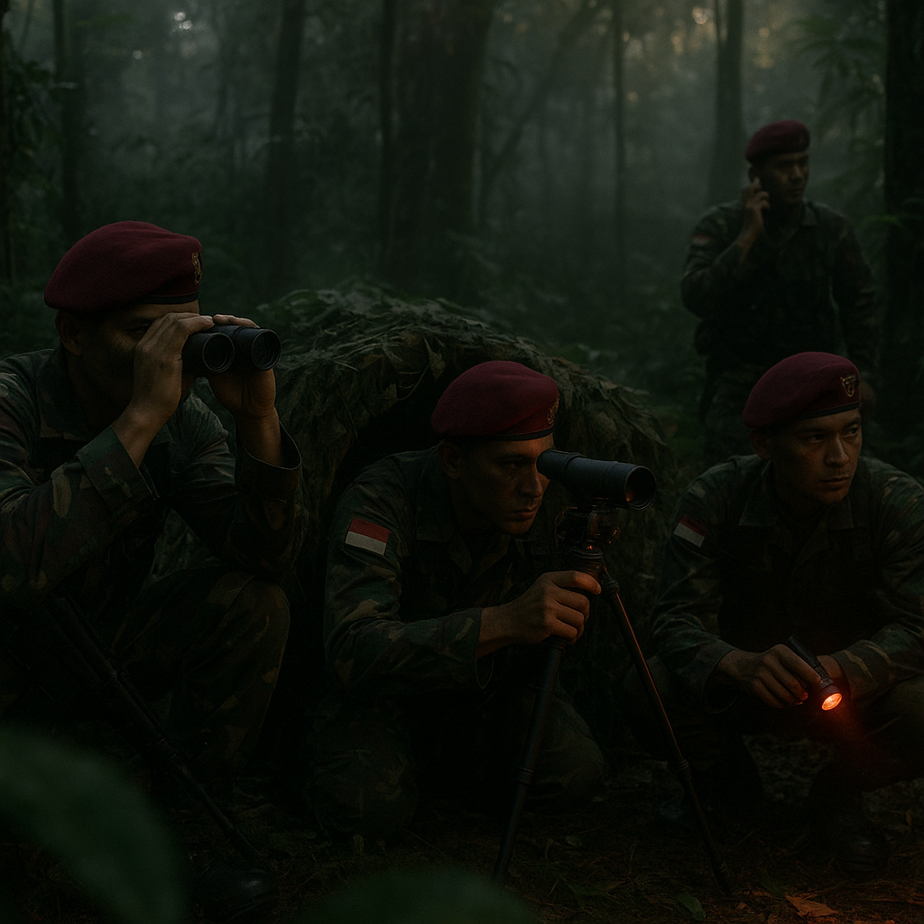 Lanjutan Latihan Komando Tempur: Bedah Teknik Patroli Pengintaian Jarak Jauh (LRRP) Kopassus
