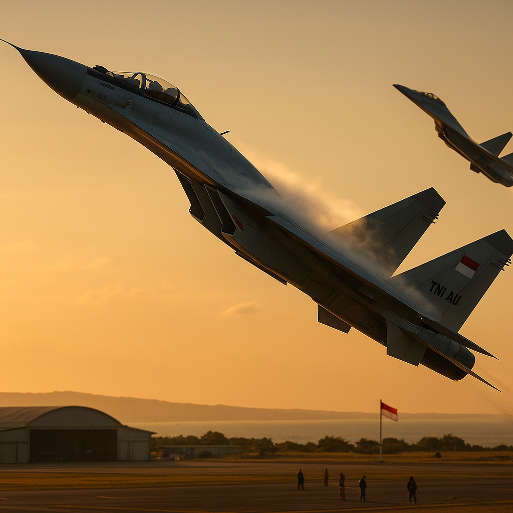 Penerbang TNI AU Latihan Dogfight dengan Manuver Pugachev's Cobra dan Kulbit