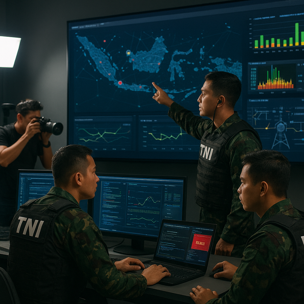 Simulasi Penangkalan Serangan Cyber Terhadap Infrastruktur Vital Militer