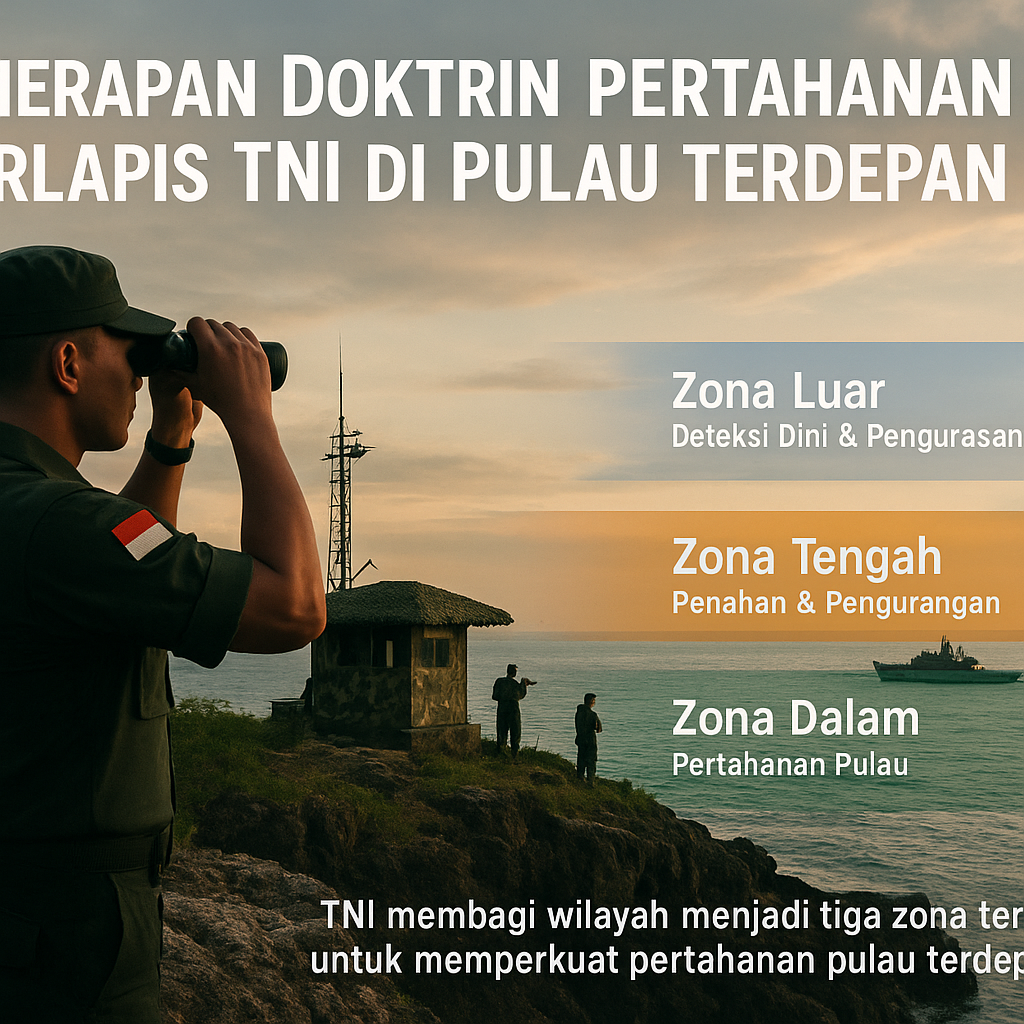Penerapan Doktrin Pertahanan Berlapis TNI di Pulau Terdepan