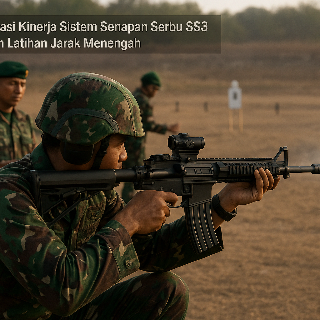 Evaluasi Kinerja Sistem Senapan Serbu SS3 dalam Latihan Jarak Menengah