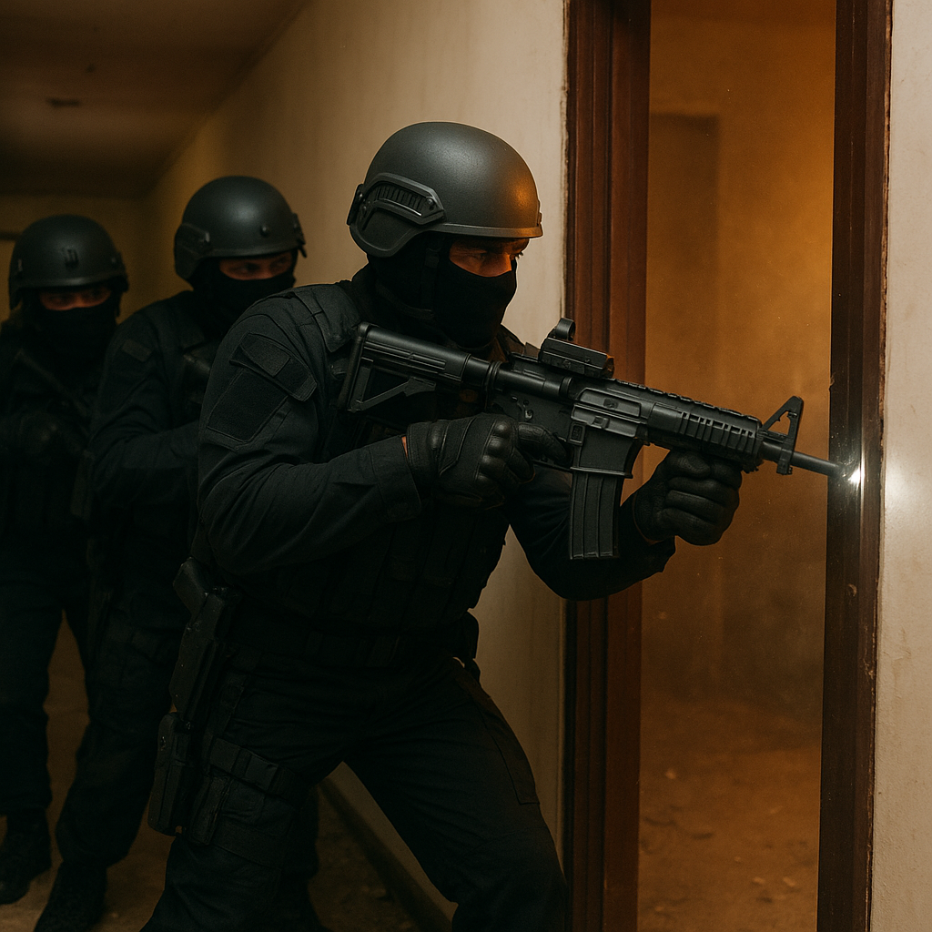 Bedah Taktik Urban Warfare: Teknik Clearing Room oleh Tim Gegana Polri