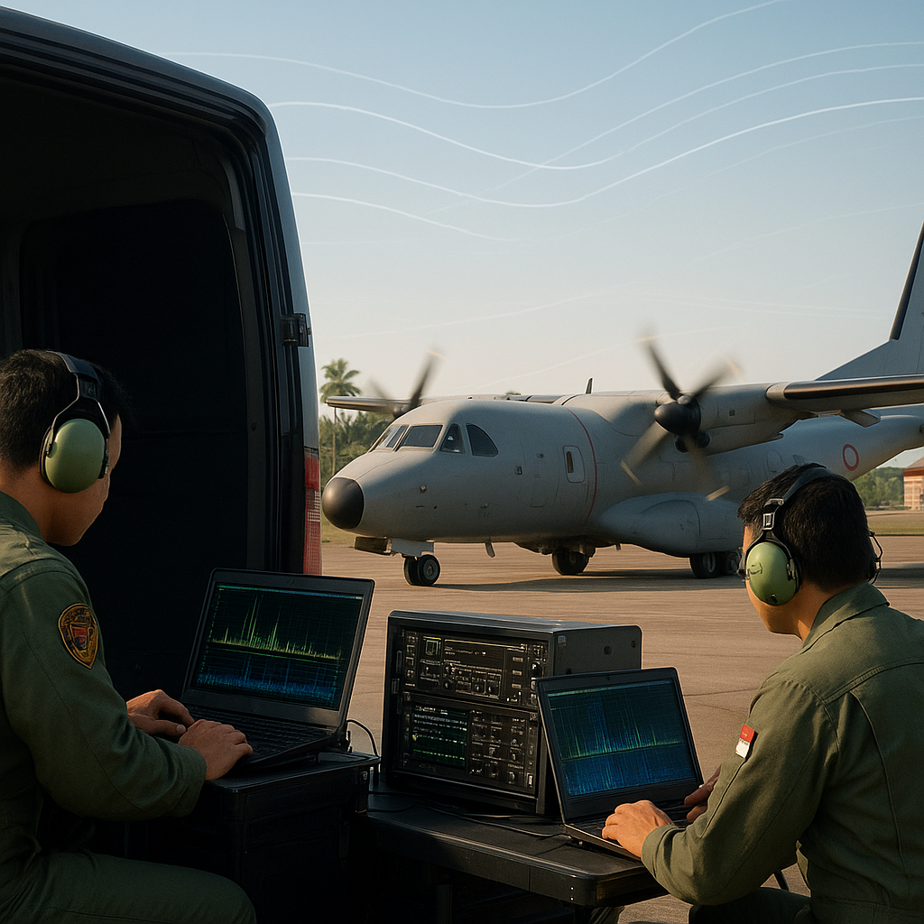 TNI AU Gelar Latihan Intai Elektronik Skadron Udara 5, Bedah Teknik ISR Modern