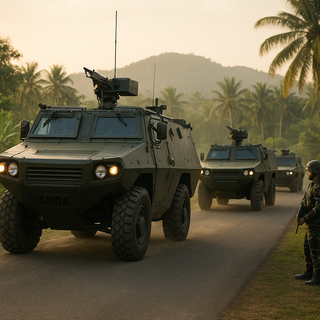 Analisis Penggunaan Kendaraan Rantis Anoa dalam Formasi Convoy Tactical, Teknik Anti-Ambush