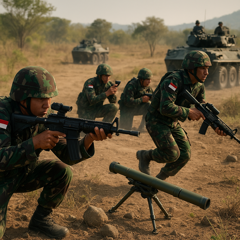 Taktik Mobile Anti-Armor Teams dalam Latihan Batalyon Kavaleri TNI AD