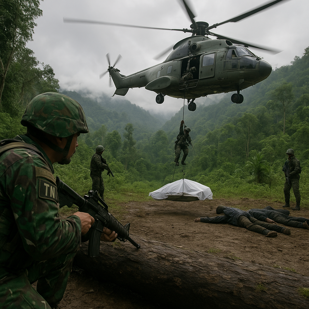 Kontak Tembak di Yahukimo, TNI Lumpuhkan 2 Anggota KKB Papua Saat Evakuasi Jasad Warga
