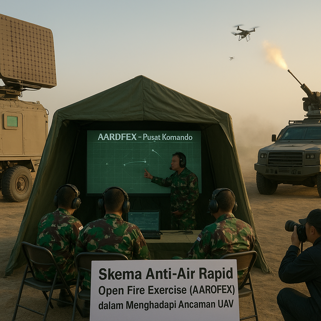 Skema Anti-Air Rapid Open Fire Exercise (AAROFEX) dalam Menghadapi Ancaman UAV