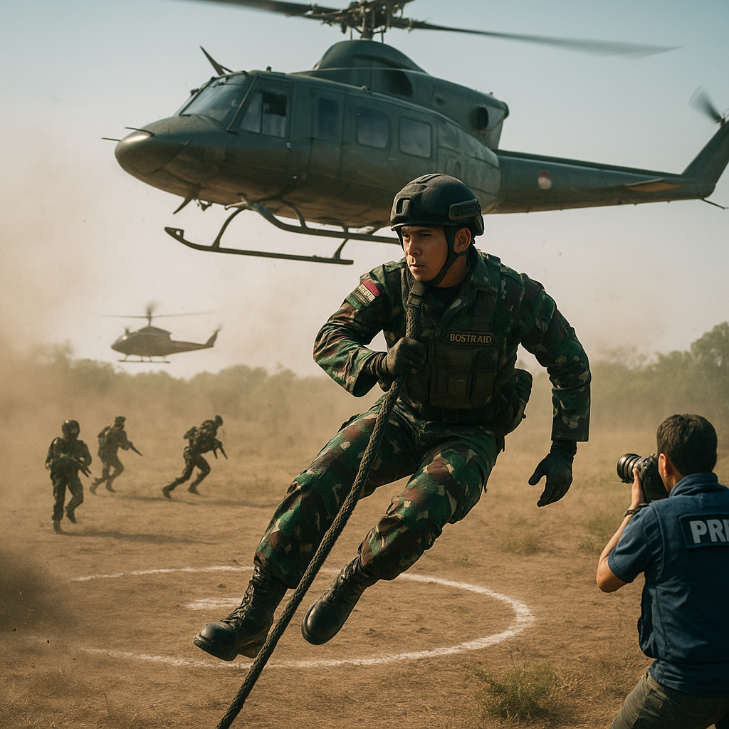 Bedah Taktik Formasi Heliborne Assault oleh Batalyon 431/SSP Kostrad