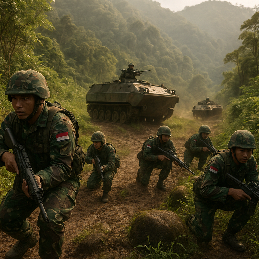 Analisis Taktik Combined Arms Brigade 1 Kostrad dalam Latihan Tempur Gunung Hutan