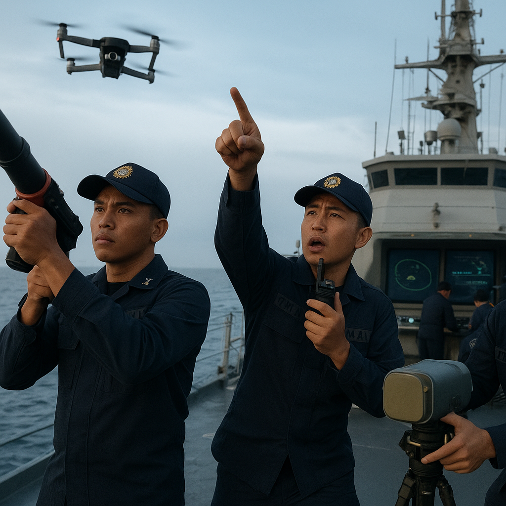 Simulasi Pertahanan Udara Cepat: Doktrin AAROFEX TNI AL dalam Menghadapi Ancaman Drone