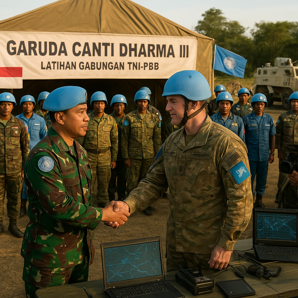 Garuda Canti Dharma III Berakhir, 22 Negara Selesaikan Latihan Perdamaian PBB Terbesar TNI