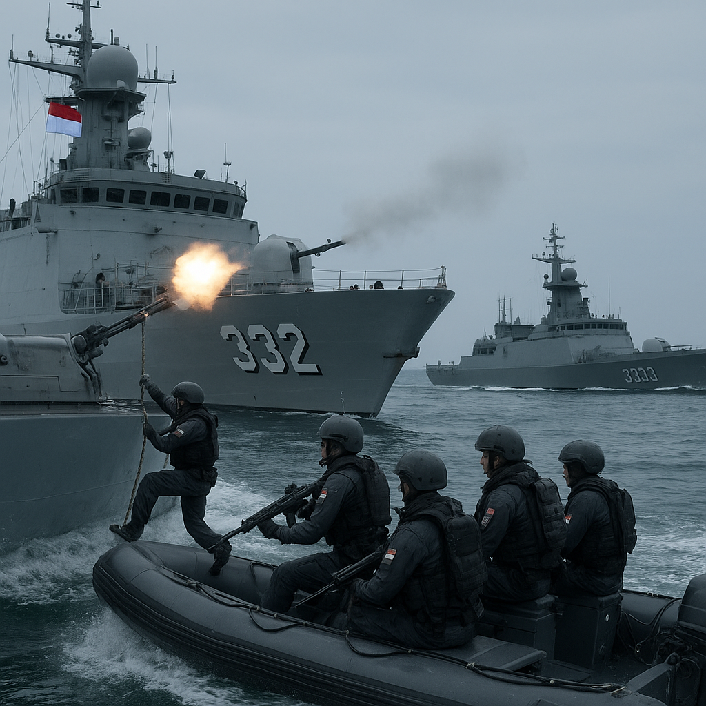 Analisis Sea Phase Exercise Orruda 2026: VBSS, Latihan Tembak Meriam-76, dan Manuver Gabungan TNI AL-Russian Navy