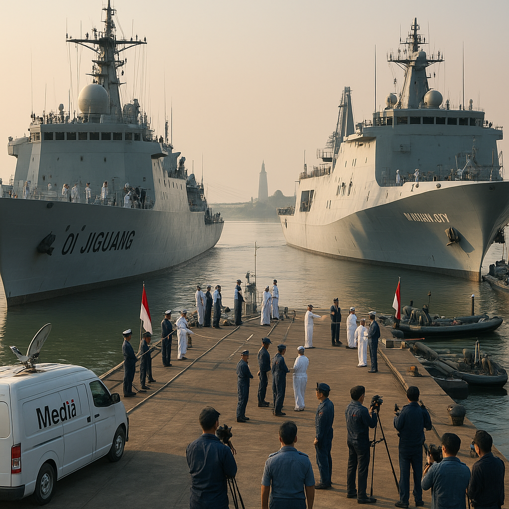 Kedatangan Kapal Latih Qi Jiguang dan LPD Type 071 Kunlun Shan di Surabaya: Analisis Kapabilitas dan Agenda Latihan