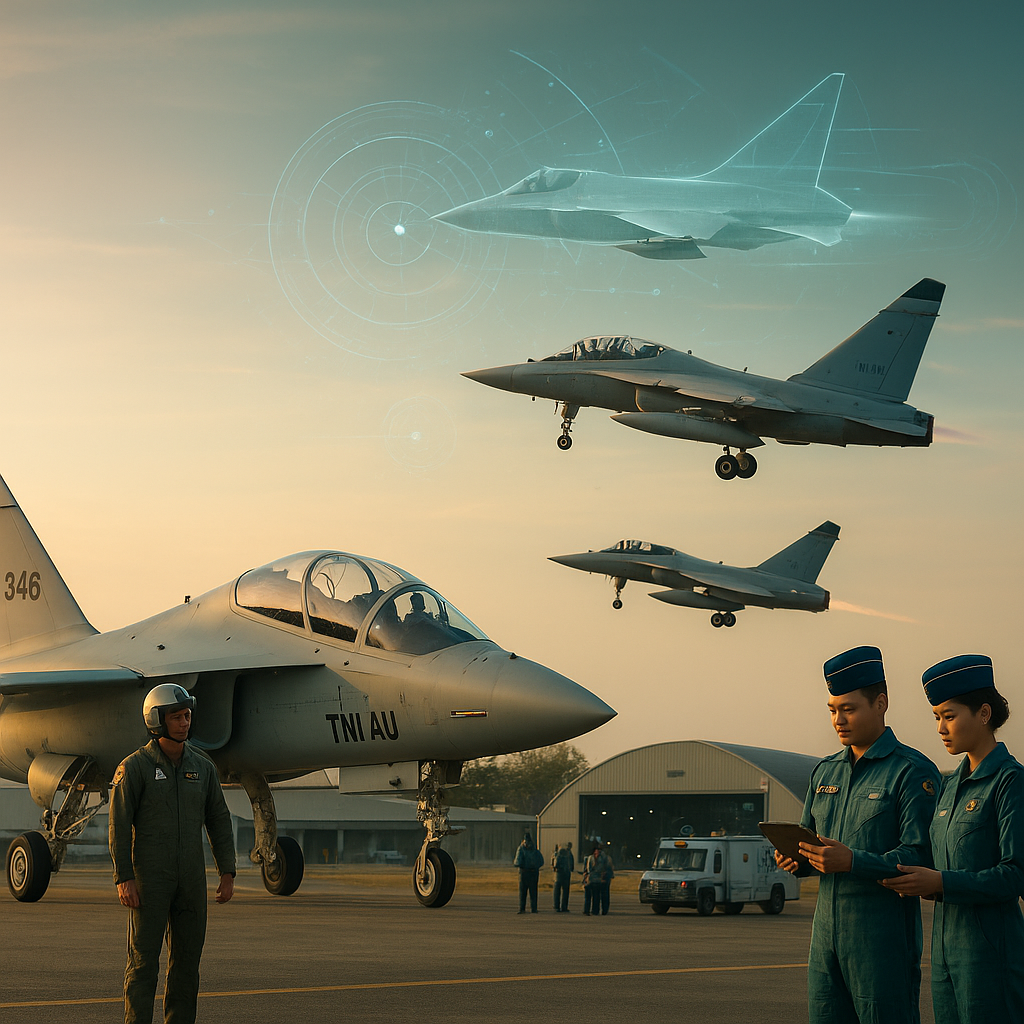 Doktrin AMPUH TNI AU dan Modernisasi Alutsista: Analisis Integrasi Rafale, M-346, dan Proyeksi Tempur Generasi Kelima