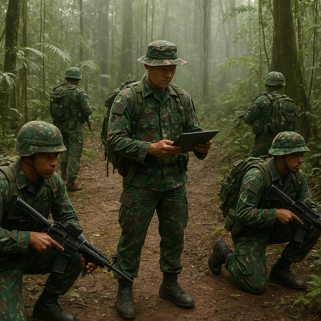 Bedah Formasi Pertempuran Infantri TNI-AD di Medan Hutan