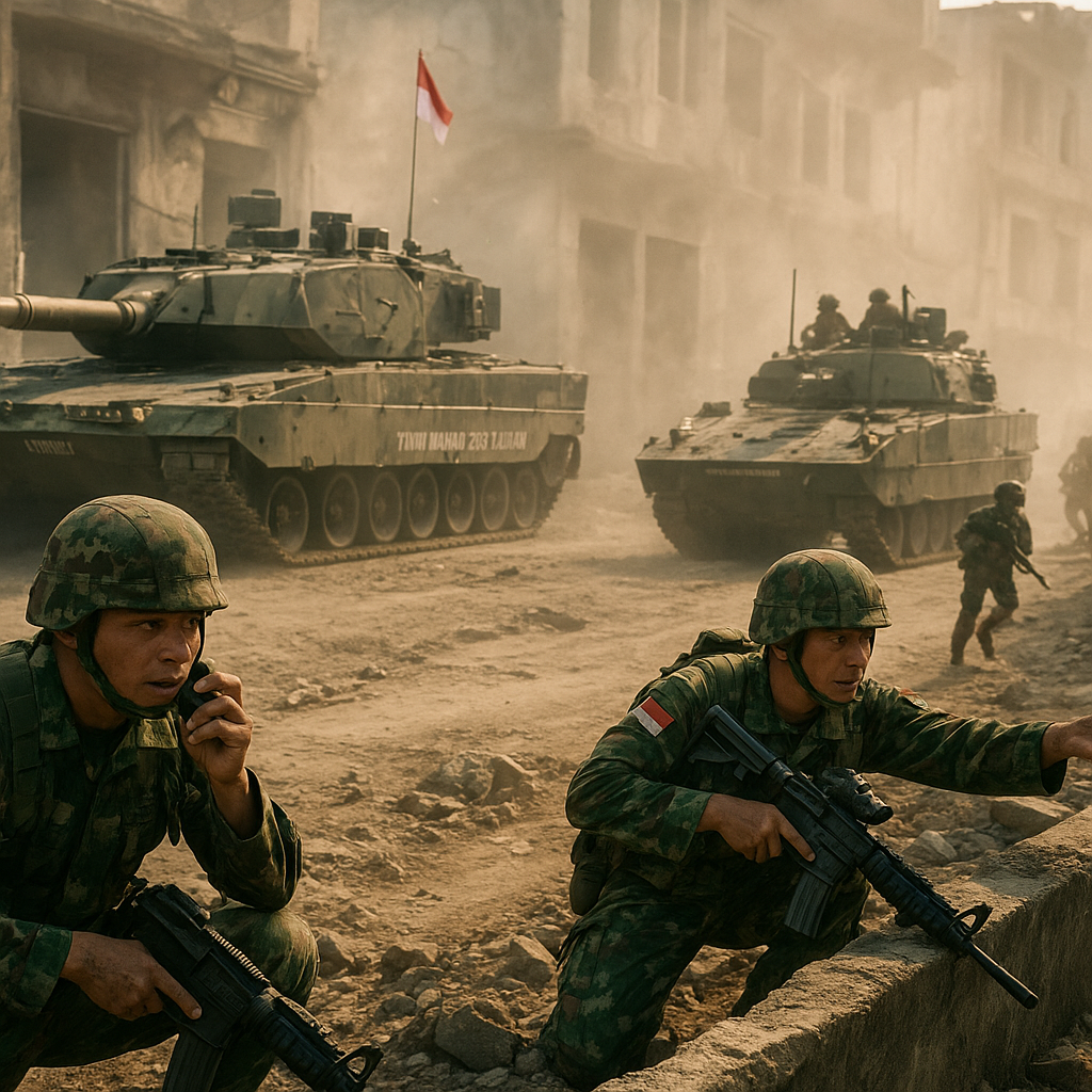 Bedah Taktik Urban Warfare Batalyon Infantri Mekanis dalam Exercise Steel Hammer