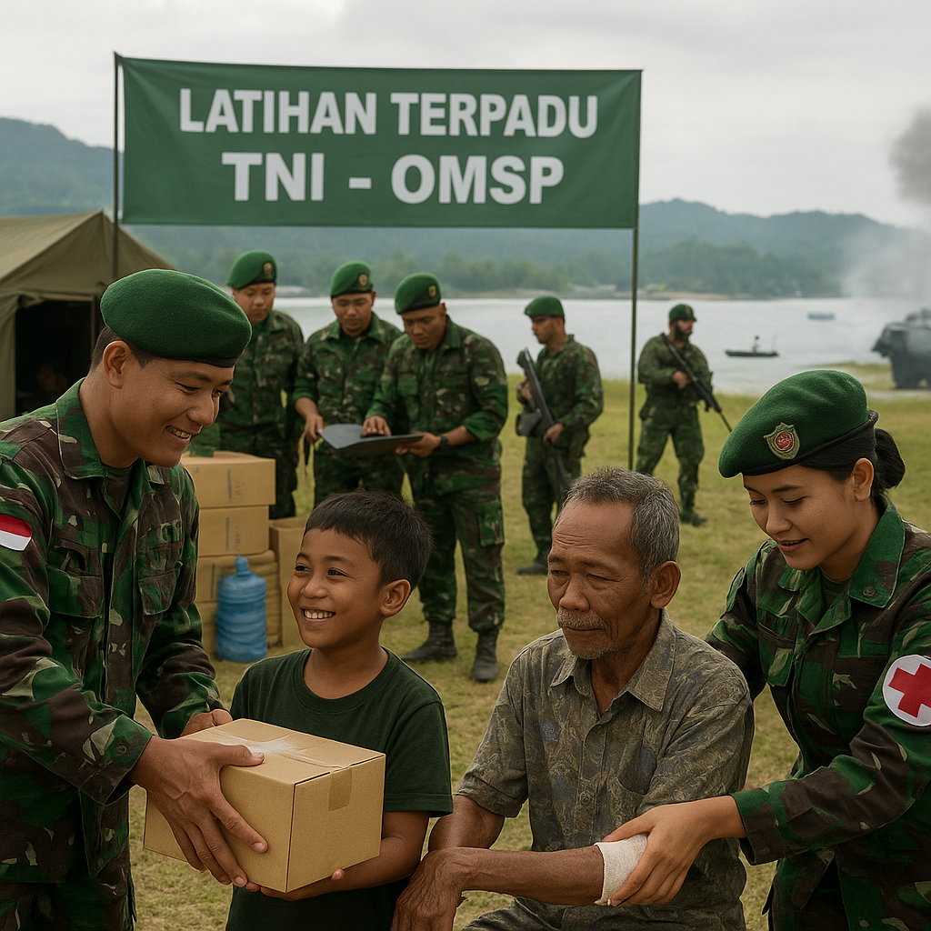 Analisis Doktrin Operasi Militer Selain Perang (OMSP): Integrasi Kegiatan Bakti Sosial dalam Rangkaian Latihan Tempur
