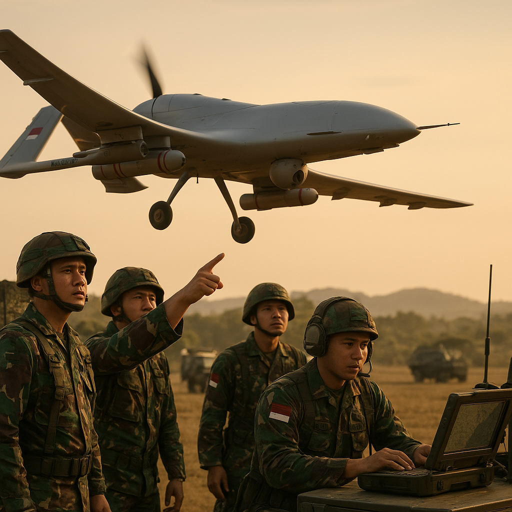 Analisis Teknis dan Taktik Penggunaan Drone TB2 Bayraktar dalam Latihan TNI AD