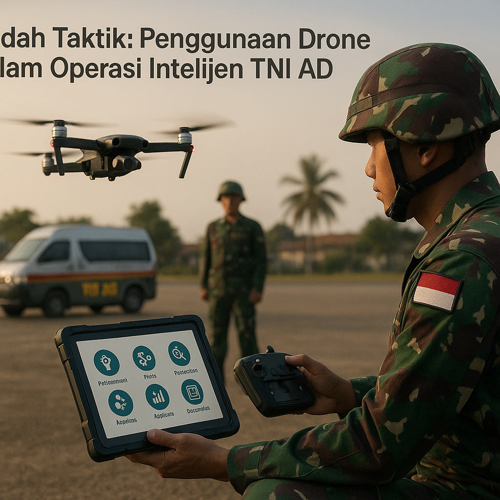 Bedah Taktik: Penggunaan Drone dalam Operasi Intelijen TNI AD