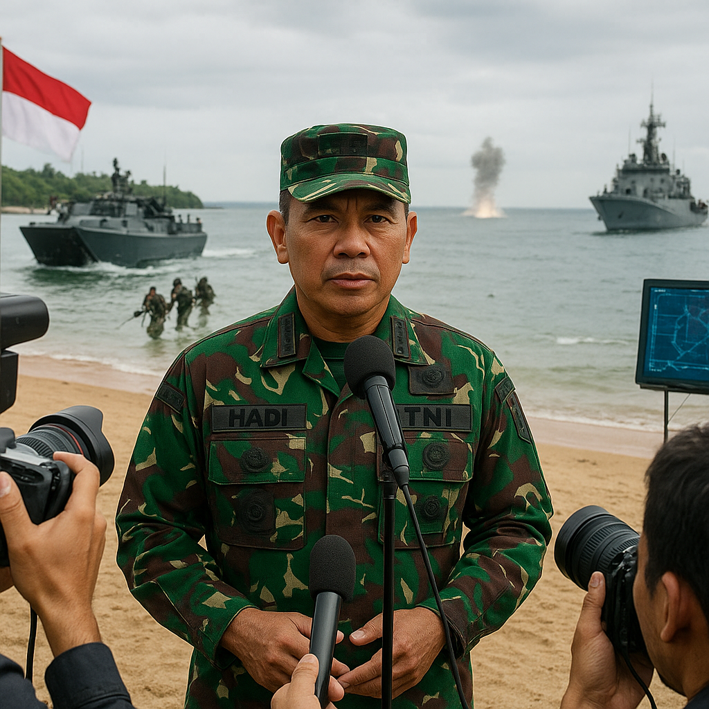 Usai Latihan Gabungan, Panglima TNI: Kami Akan Terus Pastikan Setiap Jengkal Wilayah Indonesia