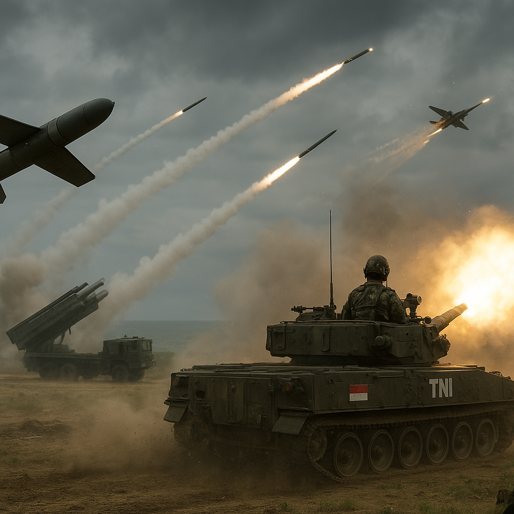 Latihan Terintegrasi TNI 2026 Kerahkan Drone Kamikaze, Tank, MLRS hingga Rudal C-705