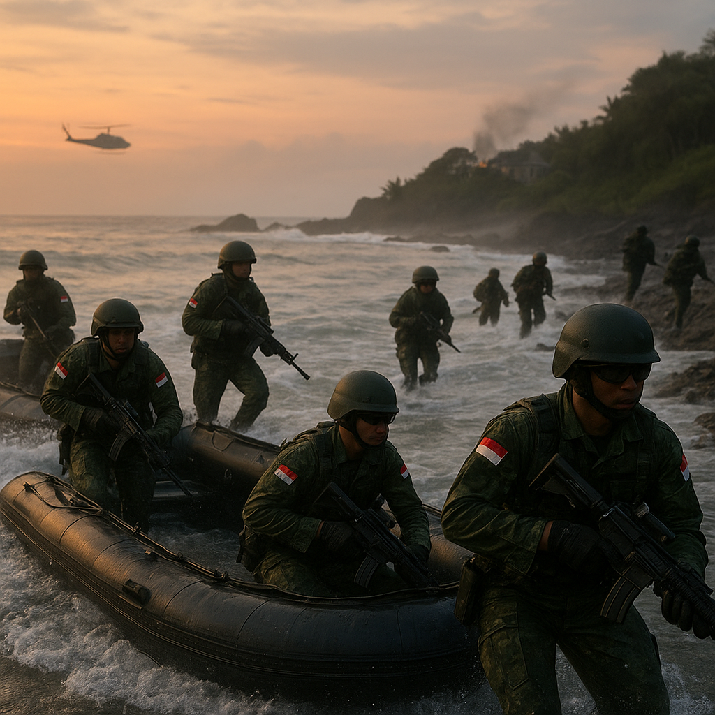 Bedah Taktik Korps Marinir: Prosedur Amphibious Raid untuk Merebut Pangkalan Musuh di Pesisir