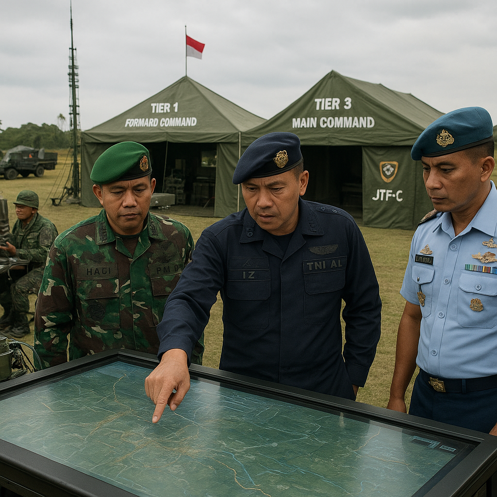 Penerapan Doktrin Tri Matra Terpadu dalam Latihan TNI: Analisis Skema Komando
