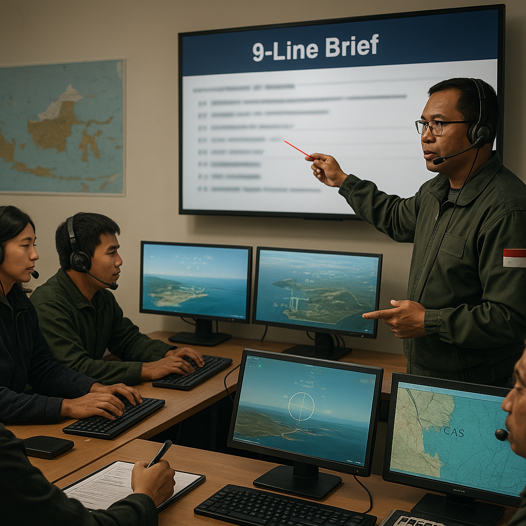 Komunitas Simulator Perang Gelar Latihan Virtual Operasi Udara-Bantu Darat (Close Air Support)