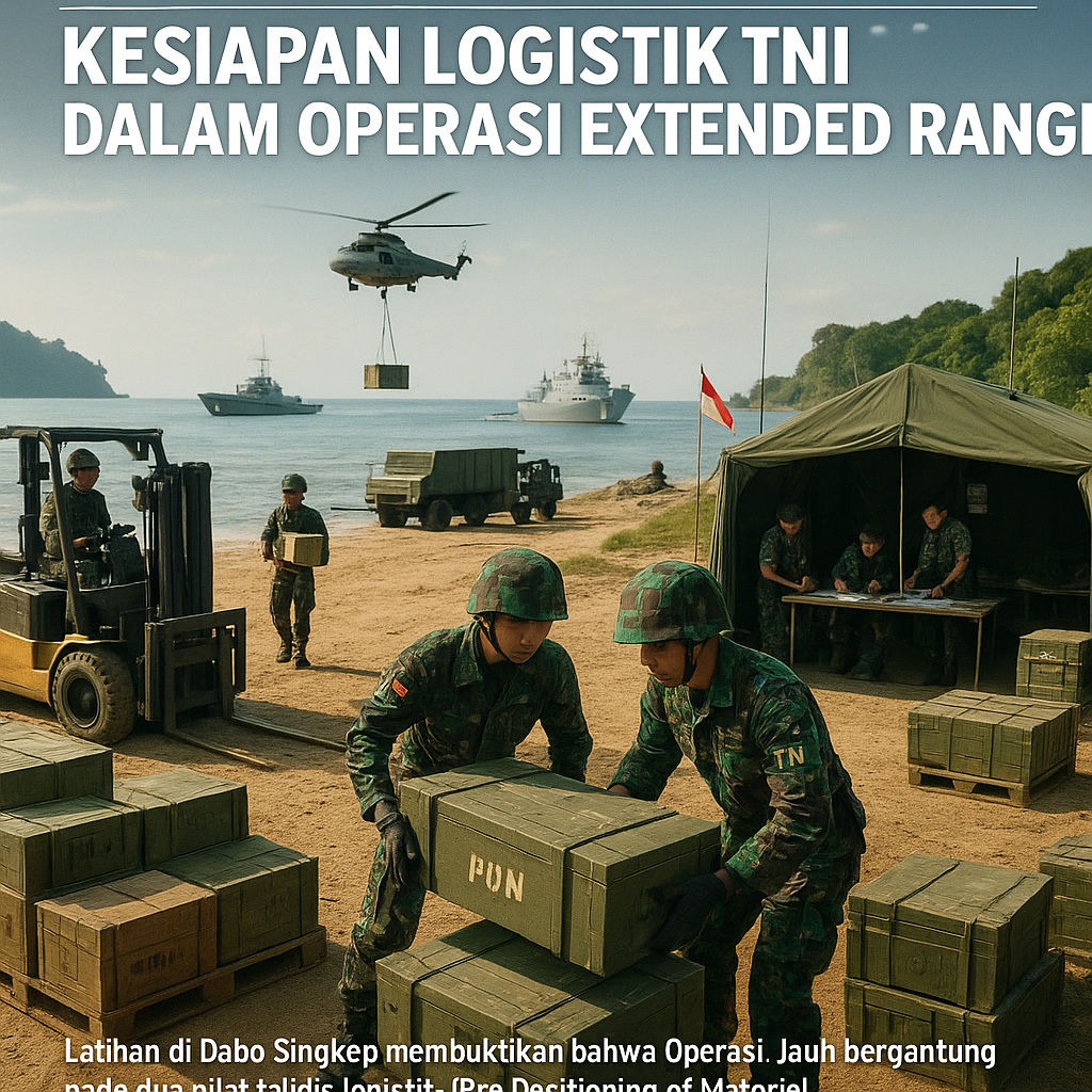 Analisis Pasca Latihan: Kesiapan Logistik TNI dalam Operasi Extended Range