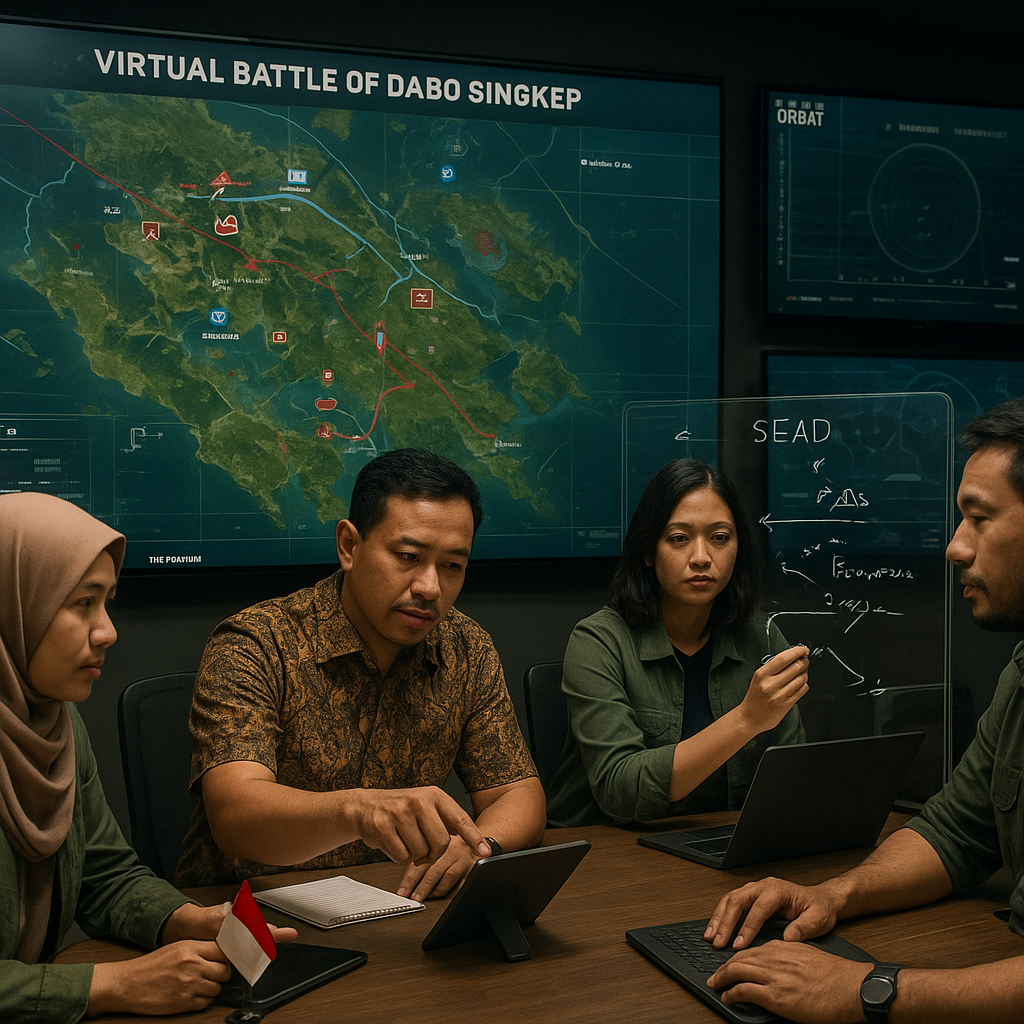 Komunitas Simulator Tempur Gelar Turnasi Virtual Battle of Dabo Singkep