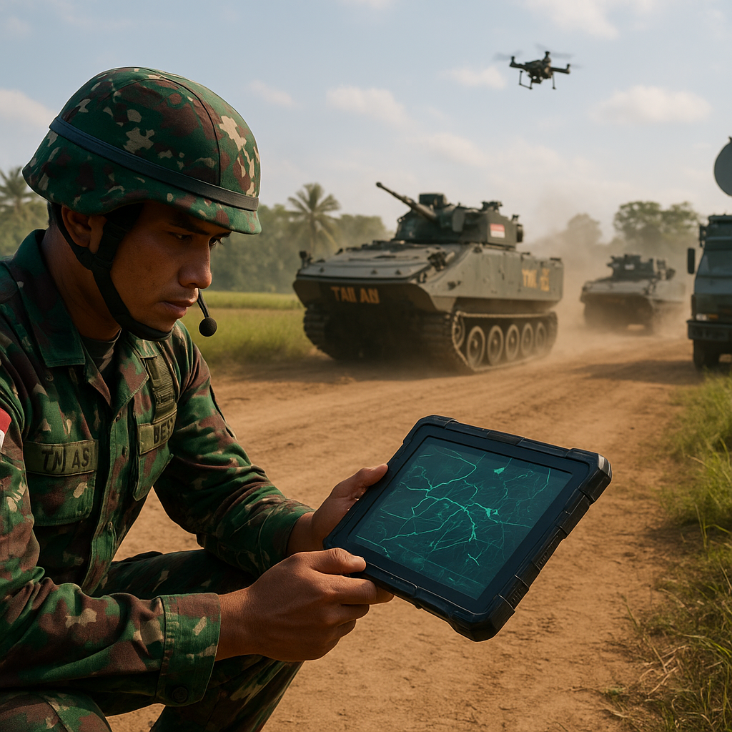 Bedah Taktik Serangan Kilat (Blitzkrieg) Modern dalam Manuver Kavaleri TNI AD