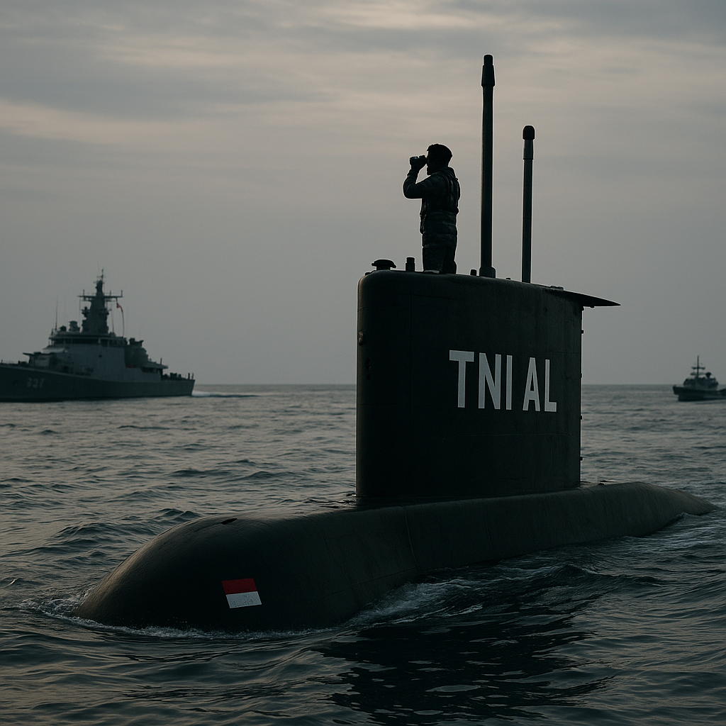 Prosedur Operasi Kapal Selam TNI AL dalam Latihan Penyergapan