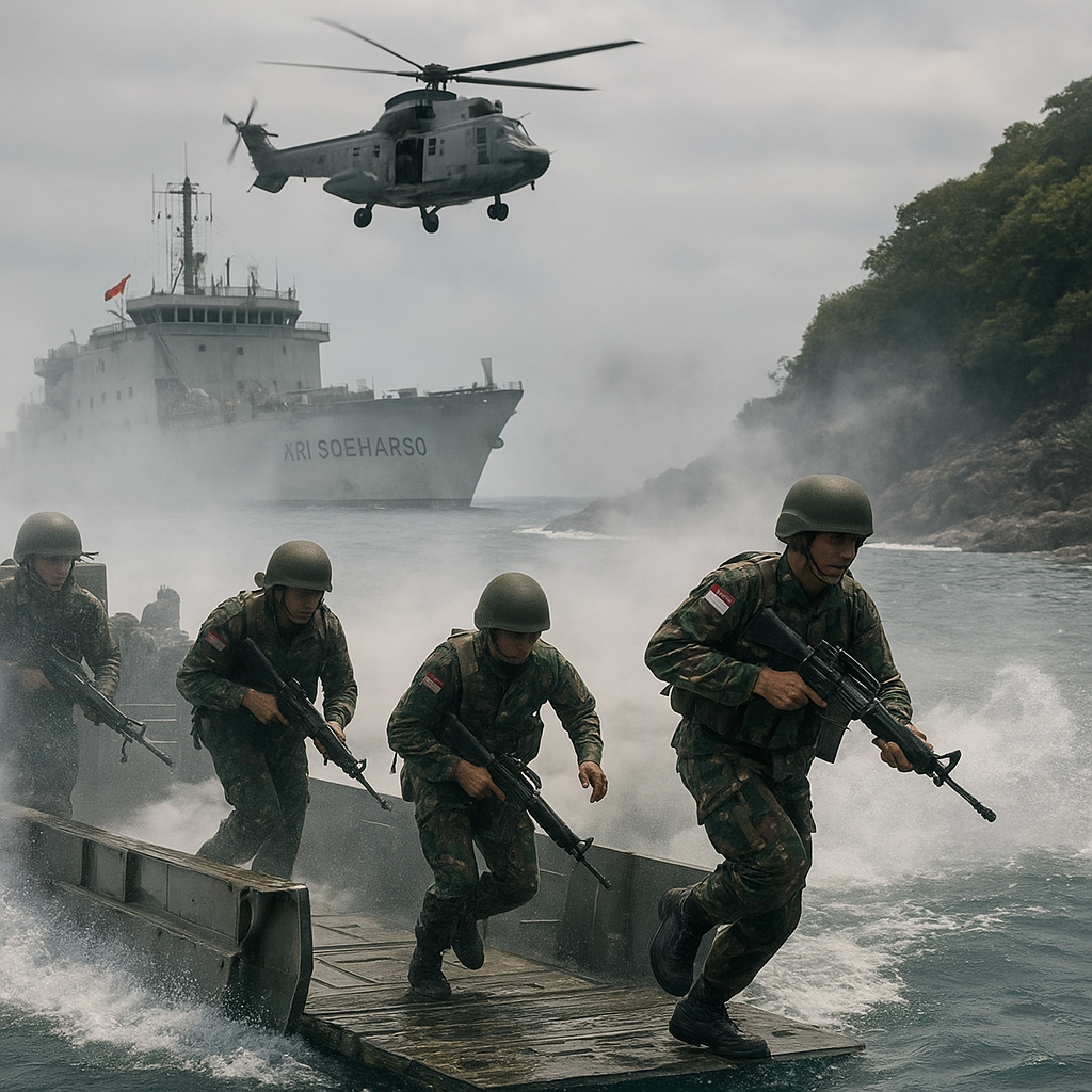 Doktrin Tempur Korps Marinir dalam Operasi Amfibi dari Kapal Induk
